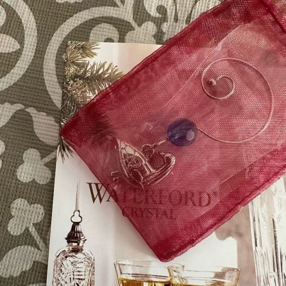 WATERFORD 6th Ed 12 Days‎ of Christmas 6 Geese a Layin Crystal Flute RosslareNEW